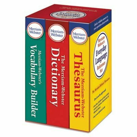 ADVANTUS MerriamWeb, Everyday Language Reference Set, Dictionary, Thesaurus, Vocabulary Builder 3328